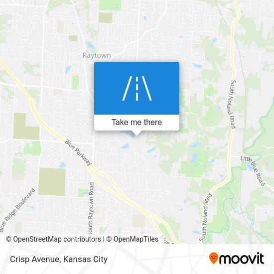 Mapa de Crisp Avenue