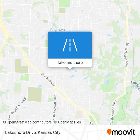 Lakeshore Drive map