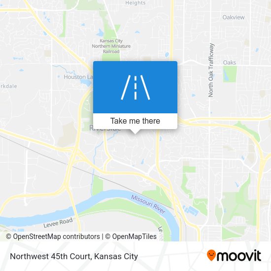 Northwest 45th Court map