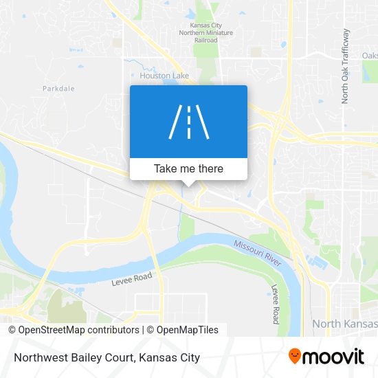 Northwest Bailey Court map