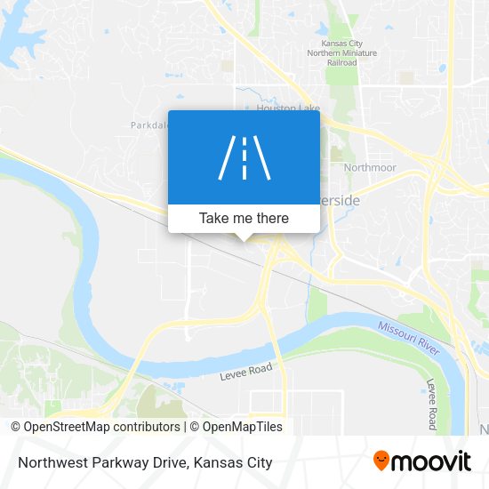 Northwest Parkway Drive map