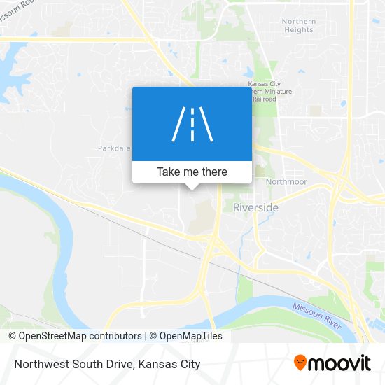 Mapa de Northwest South Drive
