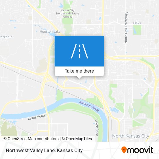 Northwest Valley Lane map