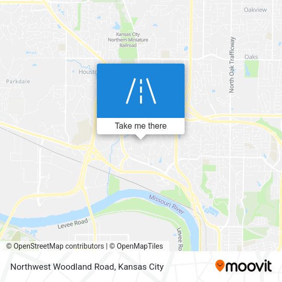 Mapa de Northwest Woodland Road