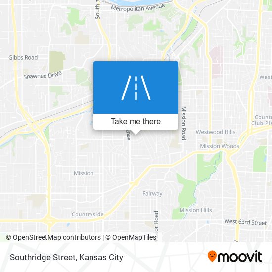 Southridge Street map