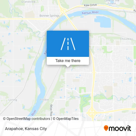 Arapahoe map