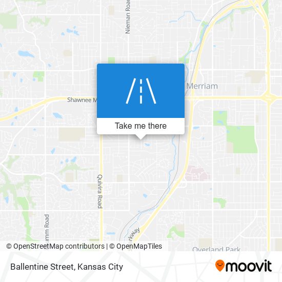 Ballentine Street map