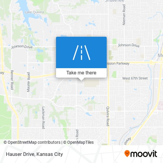 Hauser Drive map