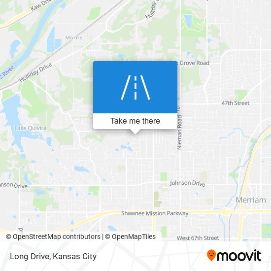 Long Drive map