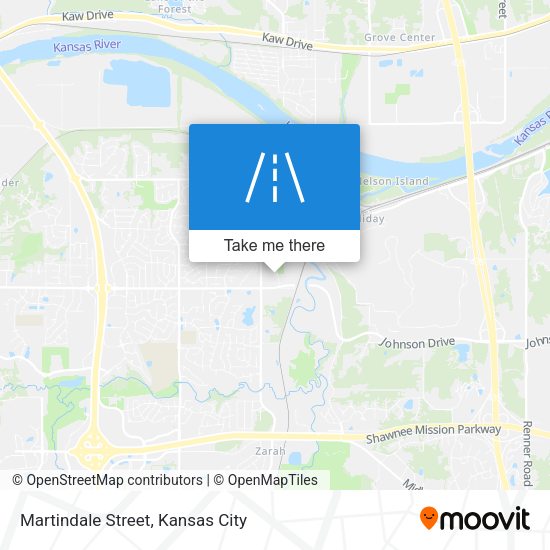 Martindale Street map