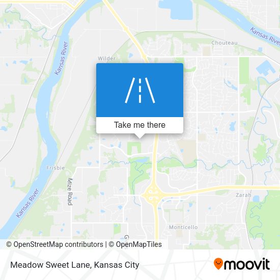 Mapa de Meadow Sweet Lane
