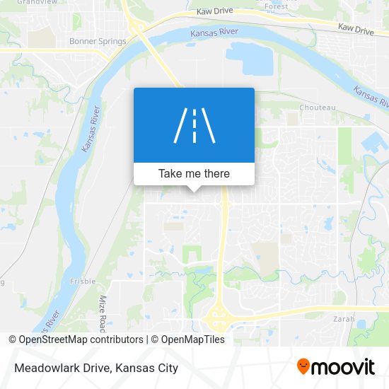 Mapa de Meadowlark Drive
