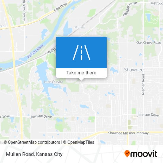 Mapa de Mullen Road