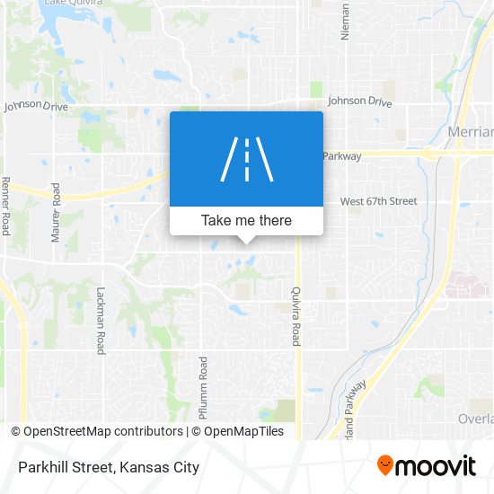 Parkhill Street map