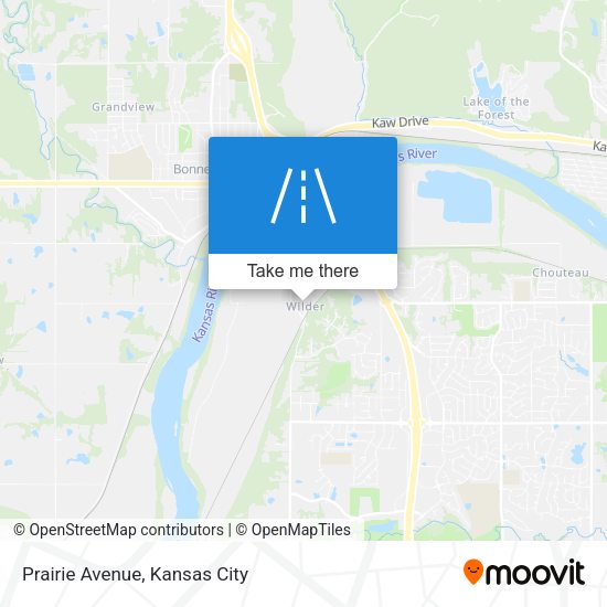 Mapa de Prairie Avenue