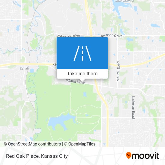 Mapa de Red Oak Place