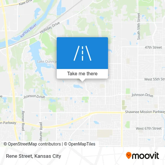 Rene Street map