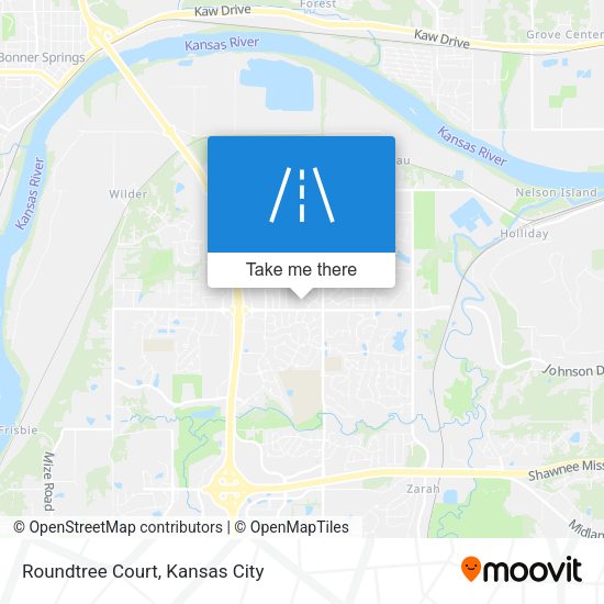 Roundtree Court map