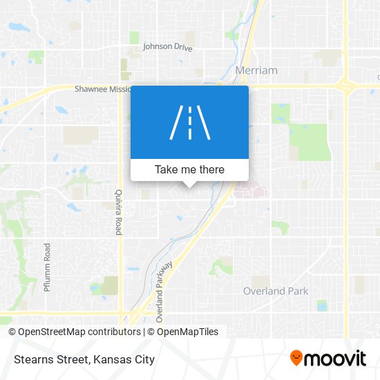 Stearns Street map