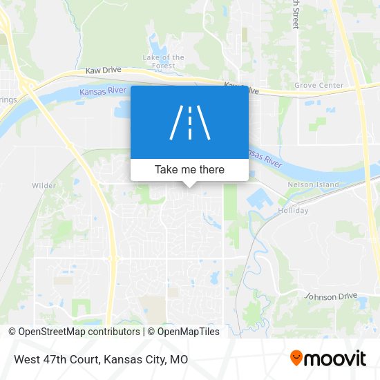 Mapa de West 47th Court