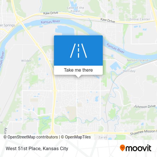 Mapa de West 51st Place