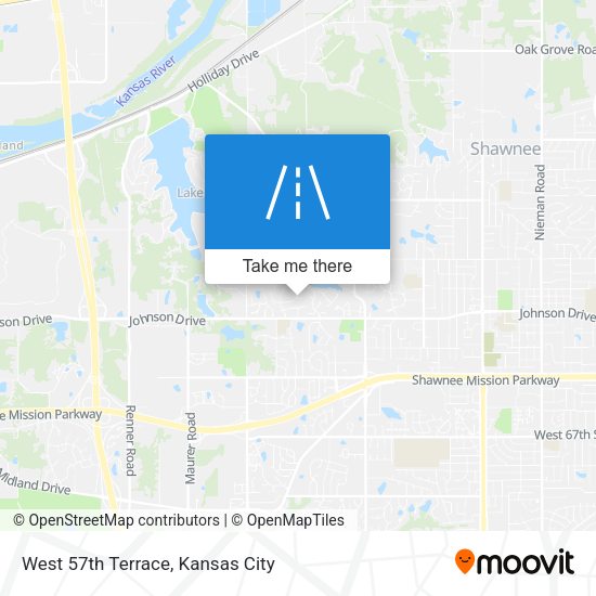 Mapa de West 57th Terrace