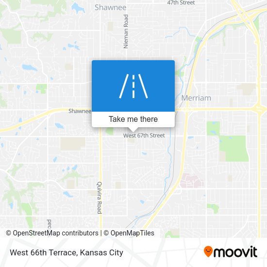 Mapa de West 66th Terrace