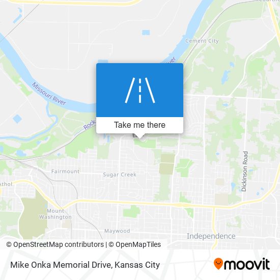 Mike Onka Memorial Drive map