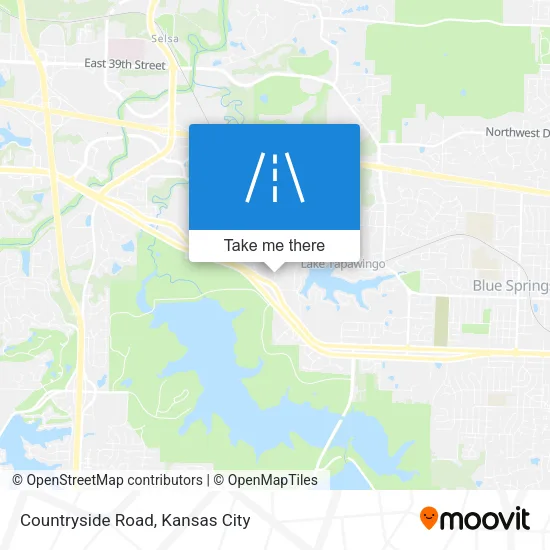 Countryside Road map