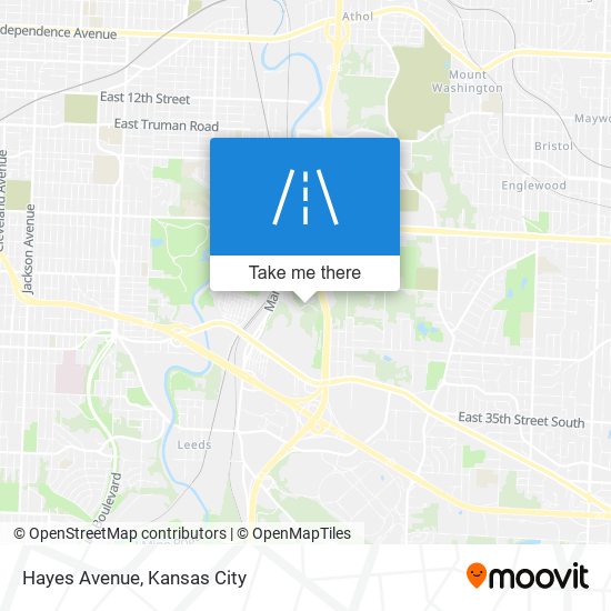 Mapa de Hayes Avenue