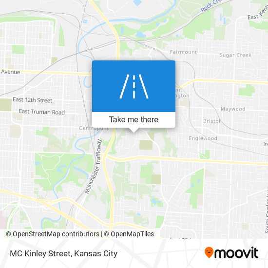 Mapa de MC Kinley Street