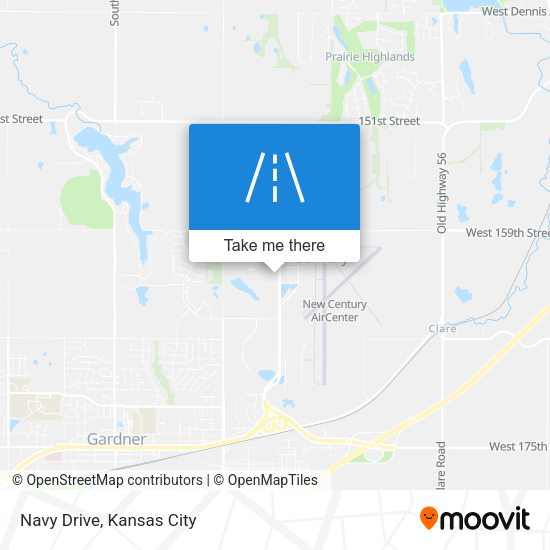 Mapa de Navy Drive