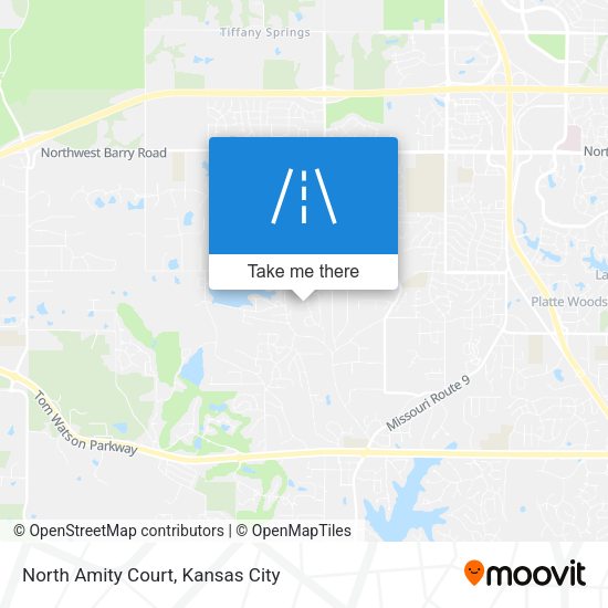 Mapa de North Amity Court