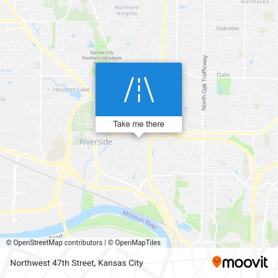 Northwest 47th Street map