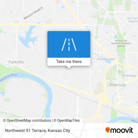 Mapa de Northwest 51 Terrace