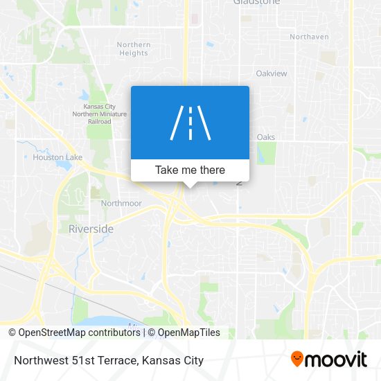 Mapa de Northwest 51st Terrace