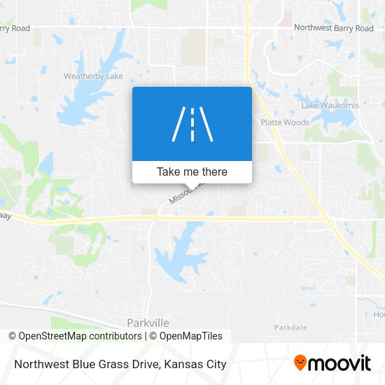 Mapa de Northwest Blue Grass Drive