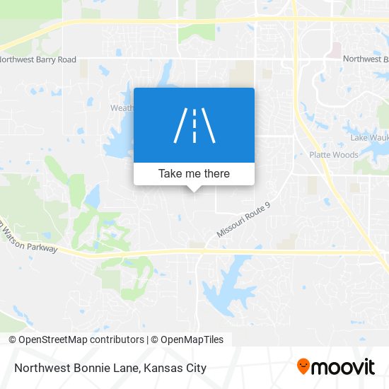 Mapa de Northwest Bonnie Lane