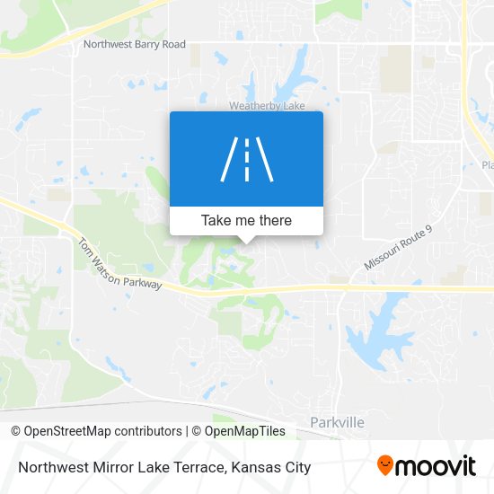 Mapa de Northwest Mirror Lake Terrace