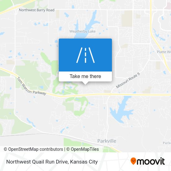 Mapa de Northwest Quail Run Drive