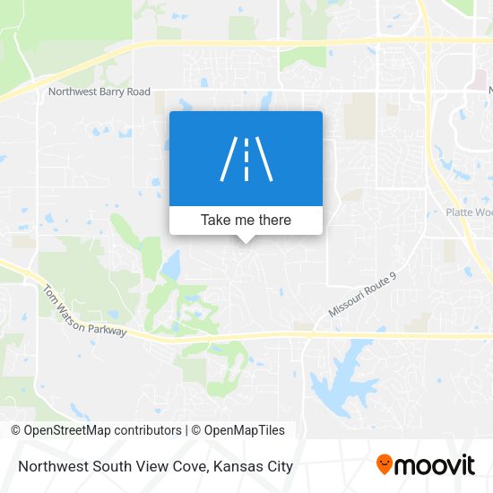 Mapa de Northwest South View Cove