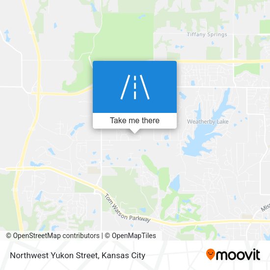 Mapa de Northwest Yukon Street