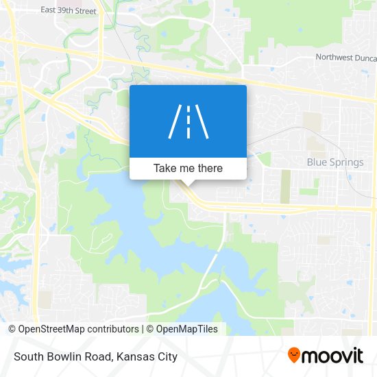 Mapa de South Bowlin Road