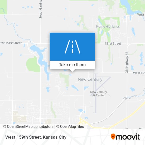 West 159th Street map