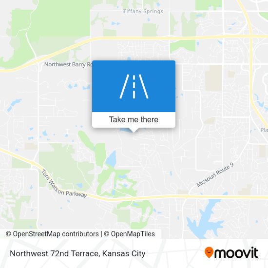Mapa de Northwest 72nd Terrace