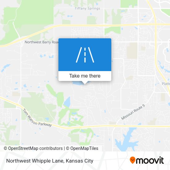 Mapa de Northwest Whipple Lane