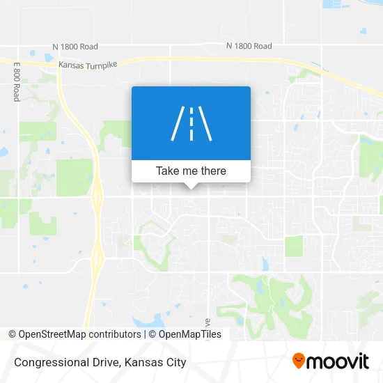 Congressional Drive map