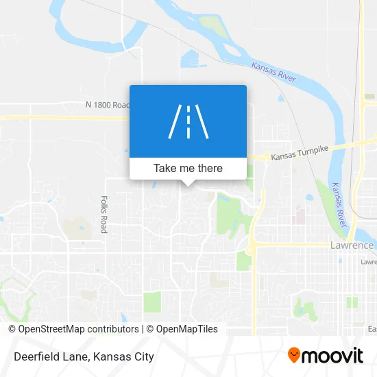 Deerfield Lane map