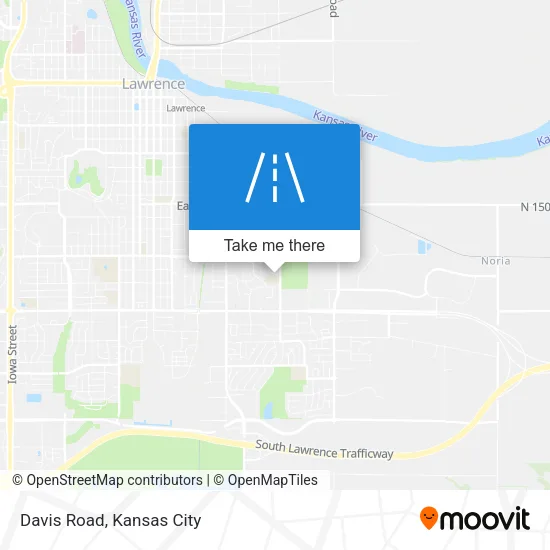 Davis Road map