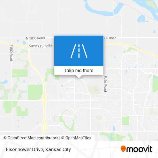 Mapa de Eisenhower Drive
